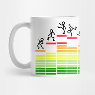 Dancing on Equalizer Mug